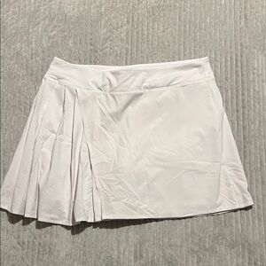 Lululemon Athletica White Mini Skirt